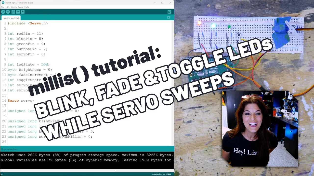 How to Use Millis to Master Arduino Multi-tasking