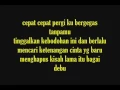 Lagu ECKO SHOW   Pergilah  With Lyrics\