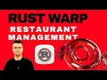 Rust Restaurant Management Project Building Testing with Warp SQLite