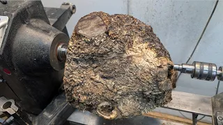 Woodturning - A Cucumber Tree Burl