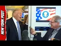 New York Times Reporter Awkwardly Grins as Trump Calls Him Fake and Accuses Him of Treason