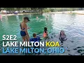 Lake Milton Holiday KOA Lake Milton Ohio