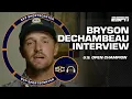 U S Open champion Bryson DeChambeau on rollercoaster Round 4 huge bunker shot more SC with SVP