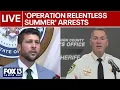LIVE AG Uthmeier Sheriff Chronister announce Operation Relentless Summer arrests