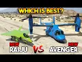 GTA 5 ONLINE F-160 RAIJU VS AVENGER WHICH IS BEST