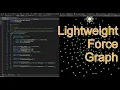 Unity Procedural Terrain 9 - Light Weight Force Graph
