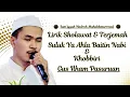 Download Lagu Lirik dan Terjemah Sholawat Khobbiri - Gus Ilham Pasuruan | Suluk Yaa Ahla Baitin Nabi