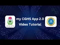 myCGHS App 2 0 Tutorial