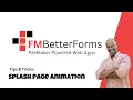 Tips and Tricks - Splash Page Animation
