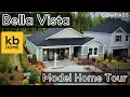 Denver NC Bella Vista by KB Homes Model Home Tour Plan 1582 New Construction Ranch Home