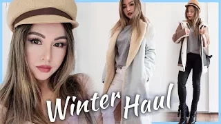 Massive Winter Try On Haul ASOS Winter Jackets Revolve Winter Fashion