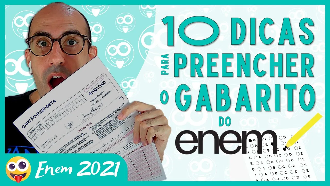 [ENEM 2021] 10 dicas para preencher o gabarito do Enem ▷ Para principiantes ou veteranos!