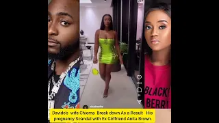 davidos wife chioma break down as a result his pregnancy sc ndal with ex girlfriend anita brown 