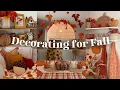 Fall Decorate With Me 2026 Fall Decorating Ideas 2026 Decorating My Home for Fall Cozy Warm
