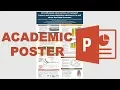 How to make an academic poster in powerpoint