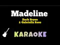 Download Lagu Zach Bryan - Madeline | Karaoke Guitar Instrumental ft. Gabriella Rose