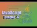 JavaScript Tutorial-17