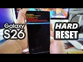 How To Hard Reset Samsung Galaxy S26 - Factory Reset