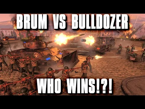 Who Wins!?! Brummbär vs Bulldozer!