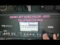 ❌ Set Korg Pa300-08.2025  ❌