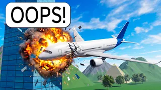 I Flew a Plane on Roblox BUT I Never Learned How to LAND..