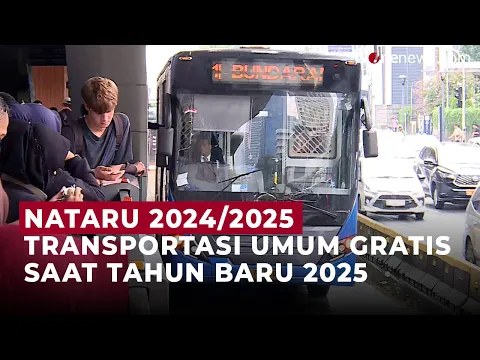 Transportasi di Jakarta dari Transjakarta, MRT, dan LRT akan Gratis pada Tahun Baru