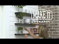 Floating Shelves - Make It With Menards