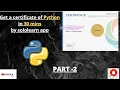 sololearn python 3 tutorial full course answers Part - 2