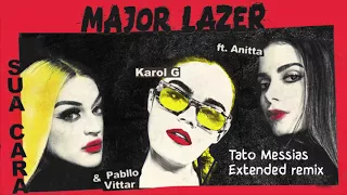 major lazer feat anitta pabllo vittar u0026 karol g sua cara tato messias extended remix 