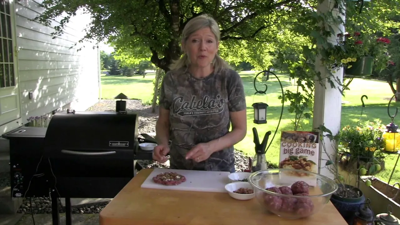 Venison Burger on Camp Chef Grill with Tiffany Haugen on The Sporting Chef