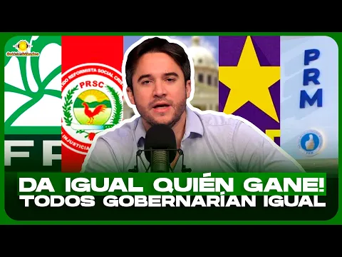 Fernando Abreu describe como sería IDÉNTICO un gobierno de David, Leonel, Omar, Carolina o Gonzalo