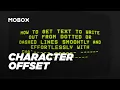 How to use Character Offset Text Animation - After Effects Tutorial