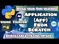 How To Build A Chatbot App With Python Tkinter Scrollable Frame