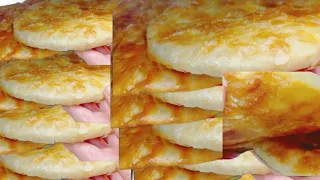 طريقة عمل الفطير المشلتت الفلاحي بدون زبده بدون سمن بلدي بدون توريق أسهل وأسرع طريقه 