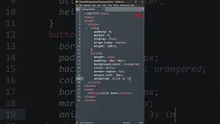 Floating Button HTML CSS