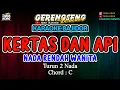 Download Lagu KERTAS DAN API KARAOKE - Versi Bajidor | Ade Astrid