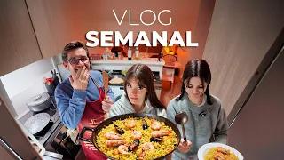 CENA EN FAMILIA CON MI PAPA *vlog*