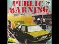 RAT BOY - "PUBLIC WARNING"