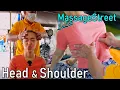 ASMR Grandpa s Thai Ancient Massage at outdoor street weekend market