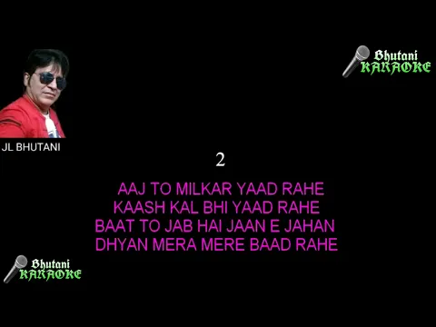 Download MP3 Tumne Rakh To Li Tasveer Hamari Clean Karaoke with lyrics