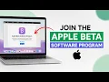 How to Join the Apple Beta Software Program