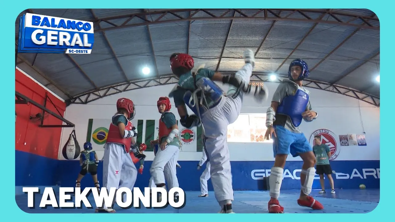 Atletas chapecoenses buscam vagas na Seleção Brasileira de Taekwondo