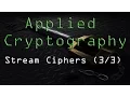 Applied Cryptography Stream Ciphers