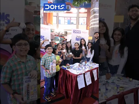 Little Artists, Big Janmashtami Celebrations 💙🎨 | Celebrate with DOMS #shorts