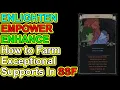 POE - Enlighten Empower Enhance How to farm exceptional supports in SSF