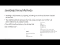 JavaScript Array Method Part 2 BSIT Lecture