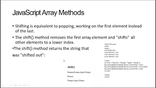 JavaScript Array Method Part 2 BSIT Lecture