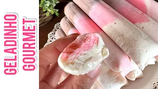 GELADINHO GOURMET NAPOLITANO 😋