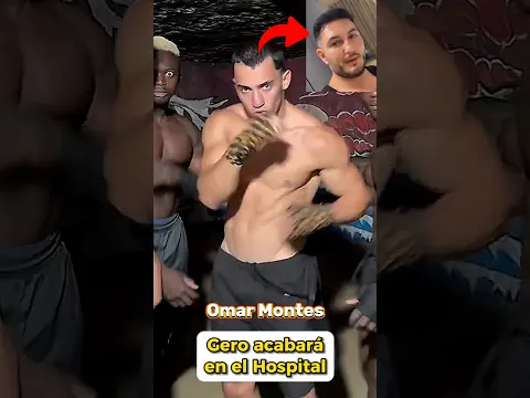 No tiene ni idea de quien es OMAR😱 #geroarias #omarmontes #velada #boxeo