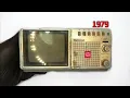 Download Lagu Restoration Mini Japanese TV produced in 1979  Antique television - Restore old Mini TV
